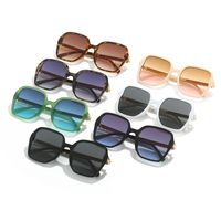 Fashion Solid Color Pc Square Full Frame Women's Sunglasses main image 6