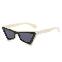 Fashion Solid Color Pc Special-shaped Mirror Full Frame Women's Sunglasses sku image 7