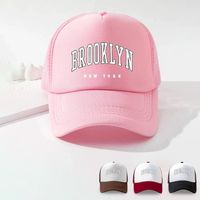 Unisex Casual Letter Printing Curved Eaves Baseball Cap main image 1
