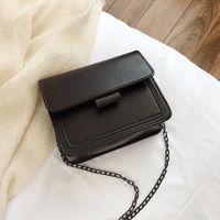 Small Pu Leather Vintage Style Square Bag sku image 7