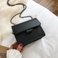 Small Pu Leather Vintage Style Square Bag sku image 9