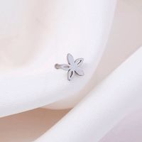 1 Piece Nose Rings & Studs Simple Style Flower 304 Stainless Steel Plating main image 5