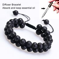 1 Piece Fashion Geometric Natural Stone Unisex Bracelets main image 3