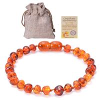 Elegant Solid Color Amber Beaded Bracelets sku image 4