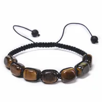 Fashion Colorful Natural Stone Beaded Bracelets sku image 4