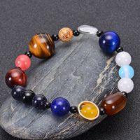 Fashion Planet Natural Stone Beaded Unisex Bracelets sku image 14