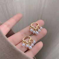 1 Pair Simple Style Heart Shape Butterfly Plating Inlay Alloy Artificial Gemstones Ear Studs sku image 13