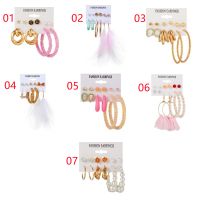 1 Set Fashion Star Metal Inlay Artificial Gemstones Pearl Women's Drop Earrings Earrings Ear Studs main image 4