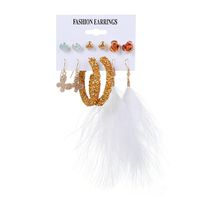 1 Set Fashion Star Metal Inlay Artificial Gemstones Pearl Women's Drop Earrings Earrings Ear Studs sku image 4
