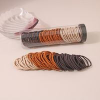 Barrel Towel Seamless High Elastic Hair Ring Rope 20 Pieces Set sku image 53