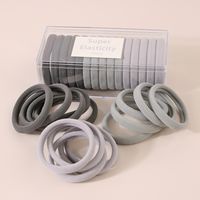 Barrel Towel Seamless High Elastic Hair Ring Rope 20 Pieces Set sku image 33