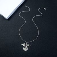 1 Piece Fashion Dragon Alloy Plating Silver Plated Women's Pendant Necklace main image 5