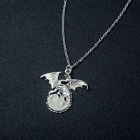 1 Piece Fashion Dragon Alloy Plating Silver Plated Women's Pendant Necklace main image 4