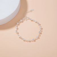 Simple Style Round Copper Silver Plated Bracelets In Bulk main image 4