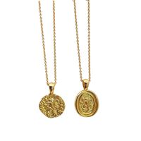 Fashion Lion Alloy Copper Plating 18k Gold Plated Women's Pendant Necklace main image 4