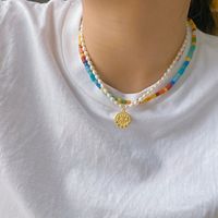 Bohemian Multicolor Beaded Women's Necklace main image 4
