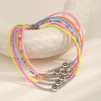 1 Piece Fashion Smiley Face Beaded Women's Necklace main image 7