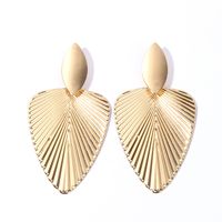 1 Pair Ig Style Basic Korean Style Leaf Alloy Drop Earrings main image 2