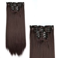 Women's Fashion Casual High Temperature Wire Straight Hair Wigs sku image 4