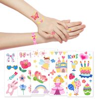 Ins Style Fresh Children's Cartoon Tattoo Stickers Set Waterproof Cute Watch Arm Face Stickers Wholesale main image 3