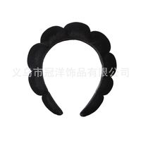 Lady Solid Color Cloth Handmade Hair Band 2 Pieces 3 Pieces sku image 4