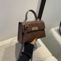Women's Autumn Pu Leather Vintage Style Handbag main image 1
