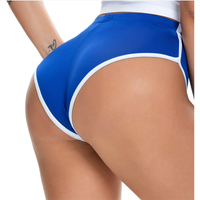 Women's Sexy Color Block Polyester Active Bottoms Shorts main image 8