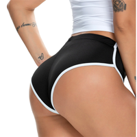 Women's Sexy Color Block Polyester Active Bottoms Shorts main image 6