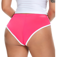 Women's Sexy Color Block Polyester Active Bottoms Shorts sku image 11