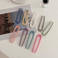 Simple Style Geometric Plastic Hairpin 1 Piece main image 3