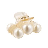 Elegant Geometric Artificial Pearl Plastic Hair Claws main image 2