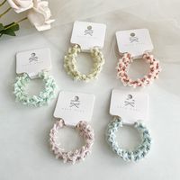 Simple Style Color Block Gauze Lace Hair Tie 1 Pair main image 4