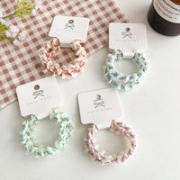 Simple Style Color Block Gauze Lace Hair Tie 1 Pair main image 2