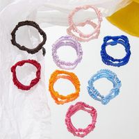1 Set Artistic Round Fabric Wholesale Rings sku image 1