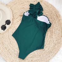 Women's Beach Solid Color 1 Piece One Piece main image 3