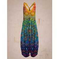 Casual Loose Ladies Large Size Overalls Jumpsuit main image 5