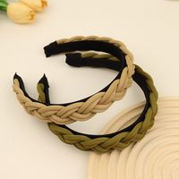 Simple Style Twist Cloth Hair Band 1 Piece main image 2