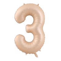 Birthday Number Aluminum Film Party Balloons 1 Piece main image 3
