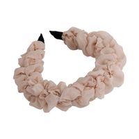 Simple Style Solid Color Gauze Hair Band 1 Piece main image 6