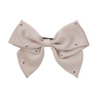 Sweet Bow Knot Artificial Pearl Cloth Hair Clip 1 Piece main image 4