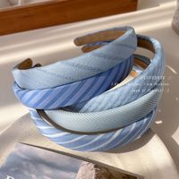 Lady Stripe Cloth Hair Band 1 Piece main image 6