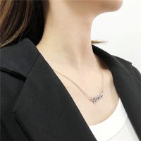 Stainless Steel 18K Gold Plated White Gold Plated Simple Style Streetwear Plating Inlay Geometric Constellation Zircon sku image 14