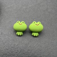 1 Pair Cute Cartoon Dinosaur Flower Resin Women's Ear Studs sku image 17