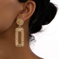 1 Pair Fashion Square Plating Alloy Drop Earrings main image 1