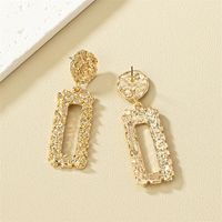1 Pair Fashion Square Plating Alloy Drop Earrings main image 3