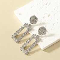 1 Pair Fashion Square Plating Alloy Drop Earrings main image 6