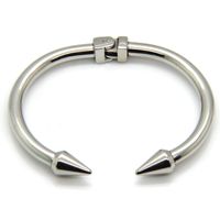 1 Piece Fashion Solid Color Stainless Steel Bangle main image 5