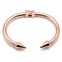 1 Piece Fashion Solid Color Stainless Steel Bangle main image 6