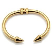 1 Piece Fashion Solid Color Stainless Steel Bangle main image 3