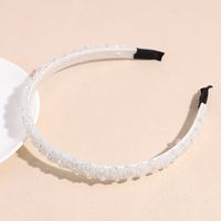 Sweet Solid Color Artificial Crystal Hair Band sku image 3